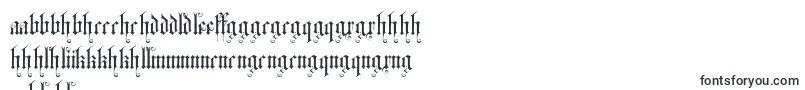 フォントAltgotisch – ズールー文字