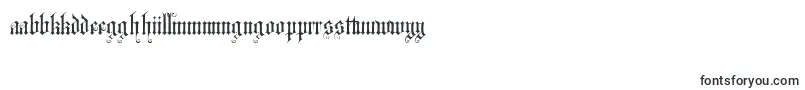 Шрифт Altgotisch – себуанские шрифты