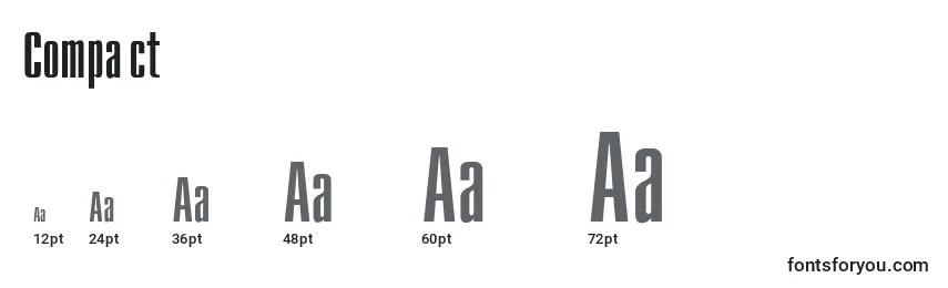 Compact Font Sizes