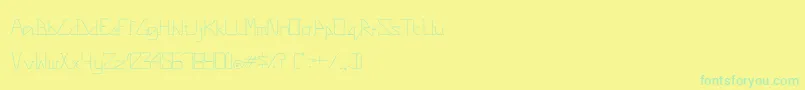 Подробнее о шрифте PinnacleRegular Шрифт PinnacleRegular – зелёные шрифты на жёлтом фоне