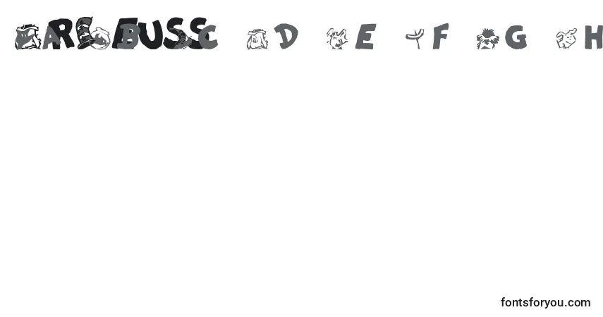 DrSeuss-fontti – aakkoset, numerot, erikoismerkit