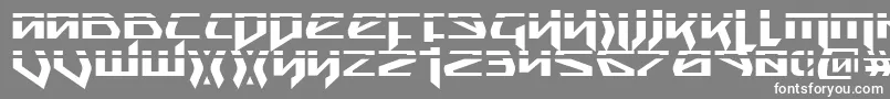 SnubfighterPhaser Font – White Fonts on Gray Background