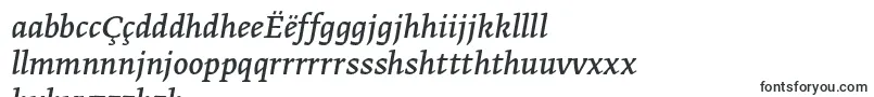Czcionka GretatextproItalic – czcionki n'yanja