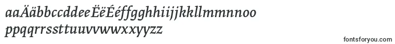 Шрифт GretatextproItalic – македонские шрифты