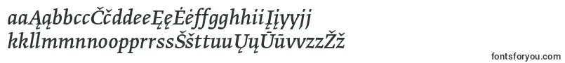 Police GretatextproItalic – polices lituaniennes