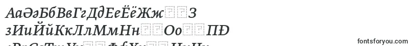 GretatextproItalic Font – Tatar Fonts