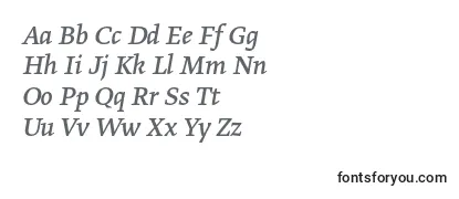 Обзор шрифта GretatextproItalic