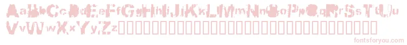Bbqcowmo Font – Pink Fonts on White Background