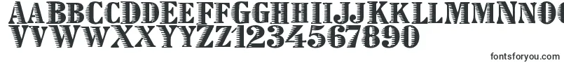 Шрифт Zebraesq – ретро шрифты