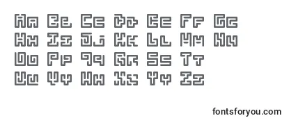 Abstractlabyrinthrounded Font