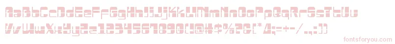 Drosselmeyerlaser Font – Pink Fonts on White Background