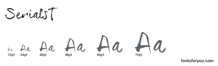 SerialsT Font Sizes