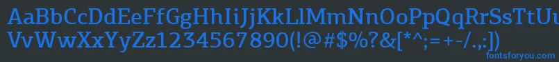 En savoir plus sur la police PfagoraslabproMedium Police PfagoraslabproMedium – polices bleues sur fond noir