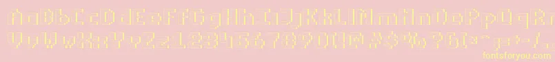 Más sobre la fuente Estrogw fuente Estrogw – Fuentes Amarillas Sobre Fondo Rosa