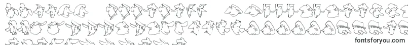 Czcionka ImprofilLtOutline – czcionki n'yanja