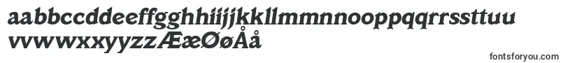 VeracruzserialXboldItalic-Schriftart – norwegische Schriften