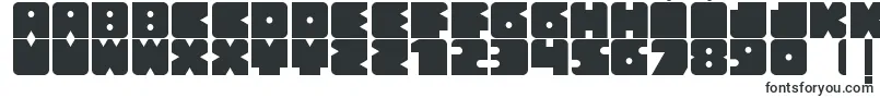 Шрифт BlockerModular – высокие шрифты