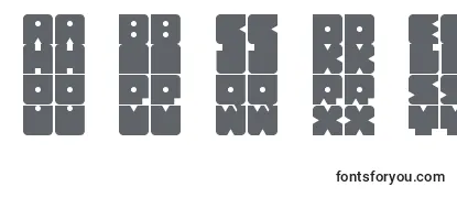 BlockerModular Font