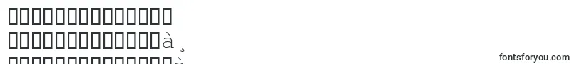 SimplifiedArabicFixed-Schriftart – thailändische Schriften