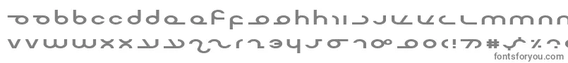 Шрифт Mastere – серые шрифты на белом фоне