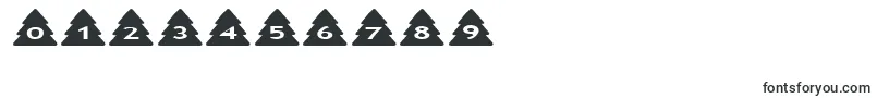 Asxmastrees Font – Fonts for Numbers and Digits