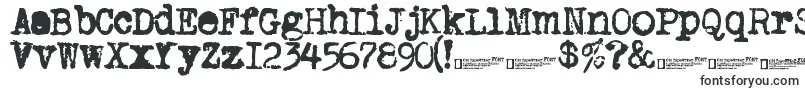 Шрифт OldTypewriter2.0 – шрифты, начинающиеся на O