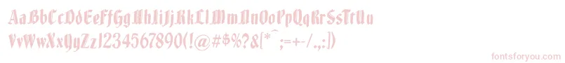 Brokenwoodtypes Font – Pink Fonts