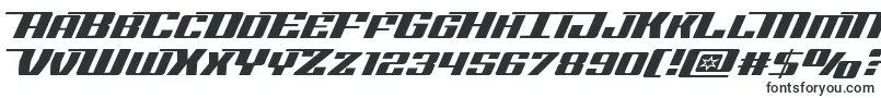 Шрифт Rocketpopexpand – промышленные шрифты