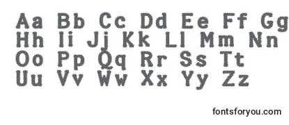 Review of the Halterp ffy Font