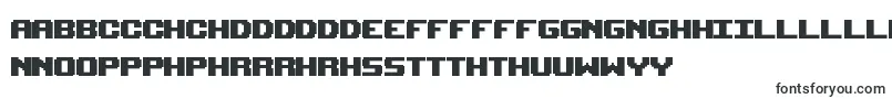 Шрифт UpheavalTtBrk – валлийские шрифты