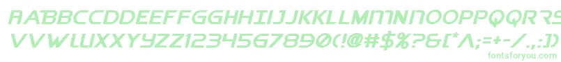 BeybladeMetalFightFont Font – Green Fonts on White Background