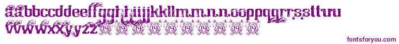 ChicagoHouse-Schriftart – Violette Schriften