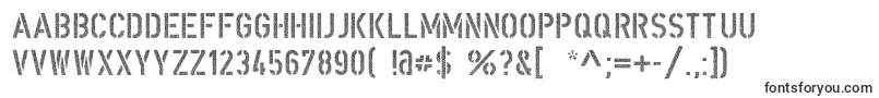 DinSchablonierschriftCracked Font – Official Fonts