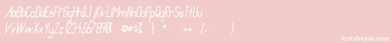 More about PrimadonaItalicBold Font PrimadonaItalicBold Font – White Fonts on Pink Background
