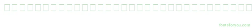 Ac2Banner2 Font – Green Fonts on White Background