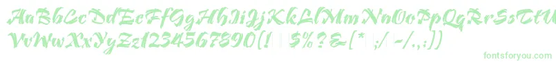 BendigoLetPlain.1.0 Font – Green Fonts