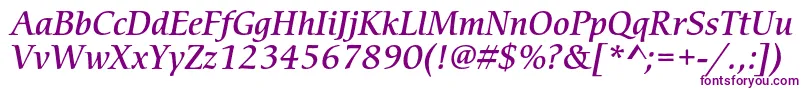 CerigostdMediumitalic Font – Purple Fonts