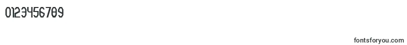 Rothwellarmy Font – Fonts for Numbers and Digits