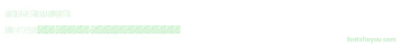 Masquerade Font – Green Fonts on White Background