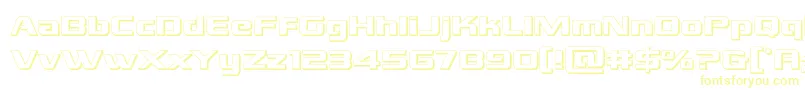 Grandnational3D Font – Yellow Fonts