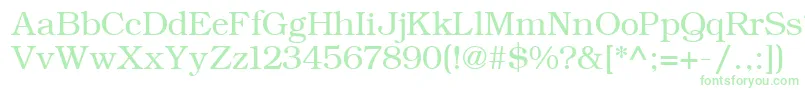 ErBukinist1251-Schriftart – Grüne Schriften