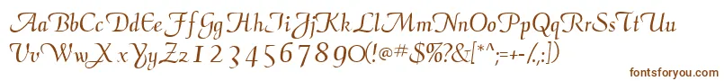 Elegansscriptssk Font – Brown Fonts