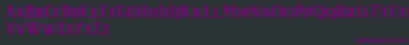 Lisätietoja Kertayasafree-fontista Kertayasafree-fontti – violetit fontit mustalla taustalla