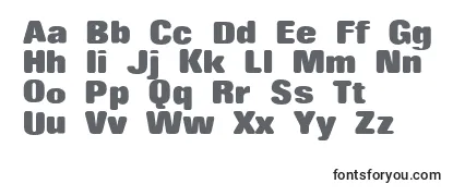 Review of the RollingnooneExtrabold Font