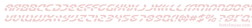 Starfightersuperital-Schriftart – Rosa Schriften