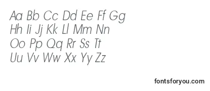 AAvanteltnrThinitalic Font