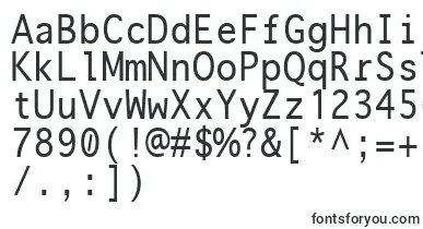 Onuava font – Fixed Width Fonts