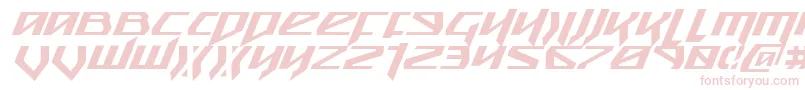 SnubfighterItalic-Schriftart – Rosa Schriften