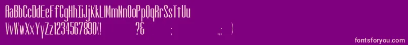 Lisätietoja Altitude-fontista Altitude-fontti – vaaleanpunaiset fontit violetilla taustalla