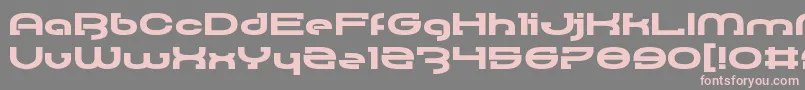 RallyBlade Font – Pink Fonts on Gray Background